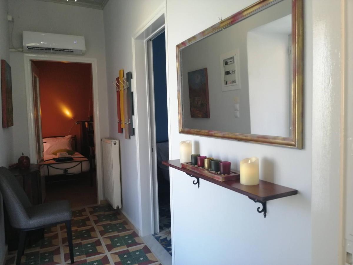 Apartament Sunny Cozy House With Grand Courtyard Leonídion Zewnętrze zdjęcie